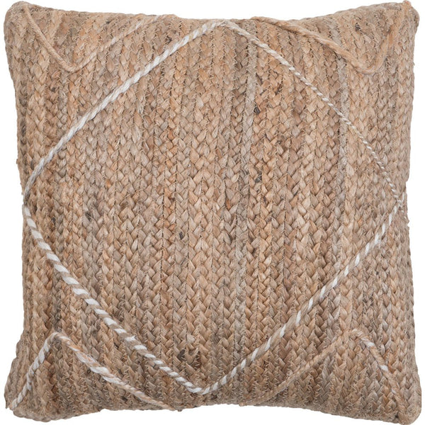 Jute kussen 45 x 45 cm