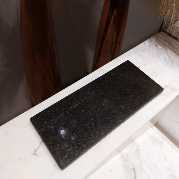 Marmeren tray - zwart