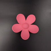 Fleur - grote bloemvormige haarklem roze