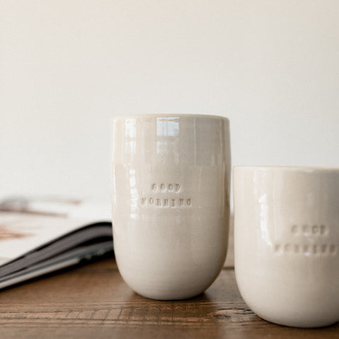 Coffee cup | goodmorning - Studio Blooming