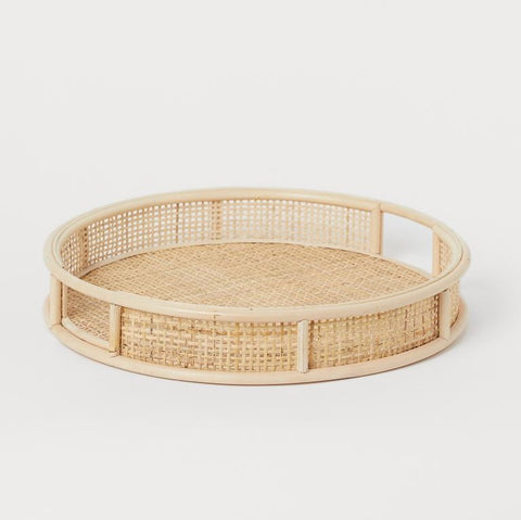 Rotan dienblad - Studio Blooming